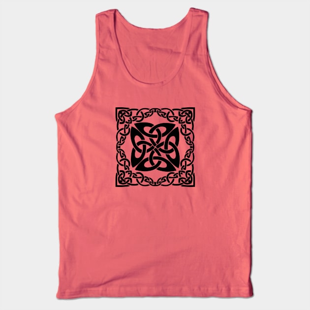 Celtic Knot Artwork Tank Top by POD Creations